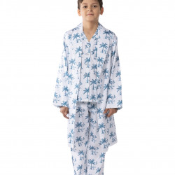 Woven Printed Kids Robe