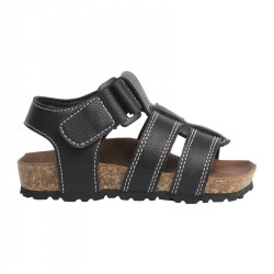 Boy Sandals Black Shine